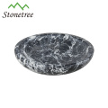 Hot Sale New Wholesale White Natural Stone Oval Dish Marble Bowl